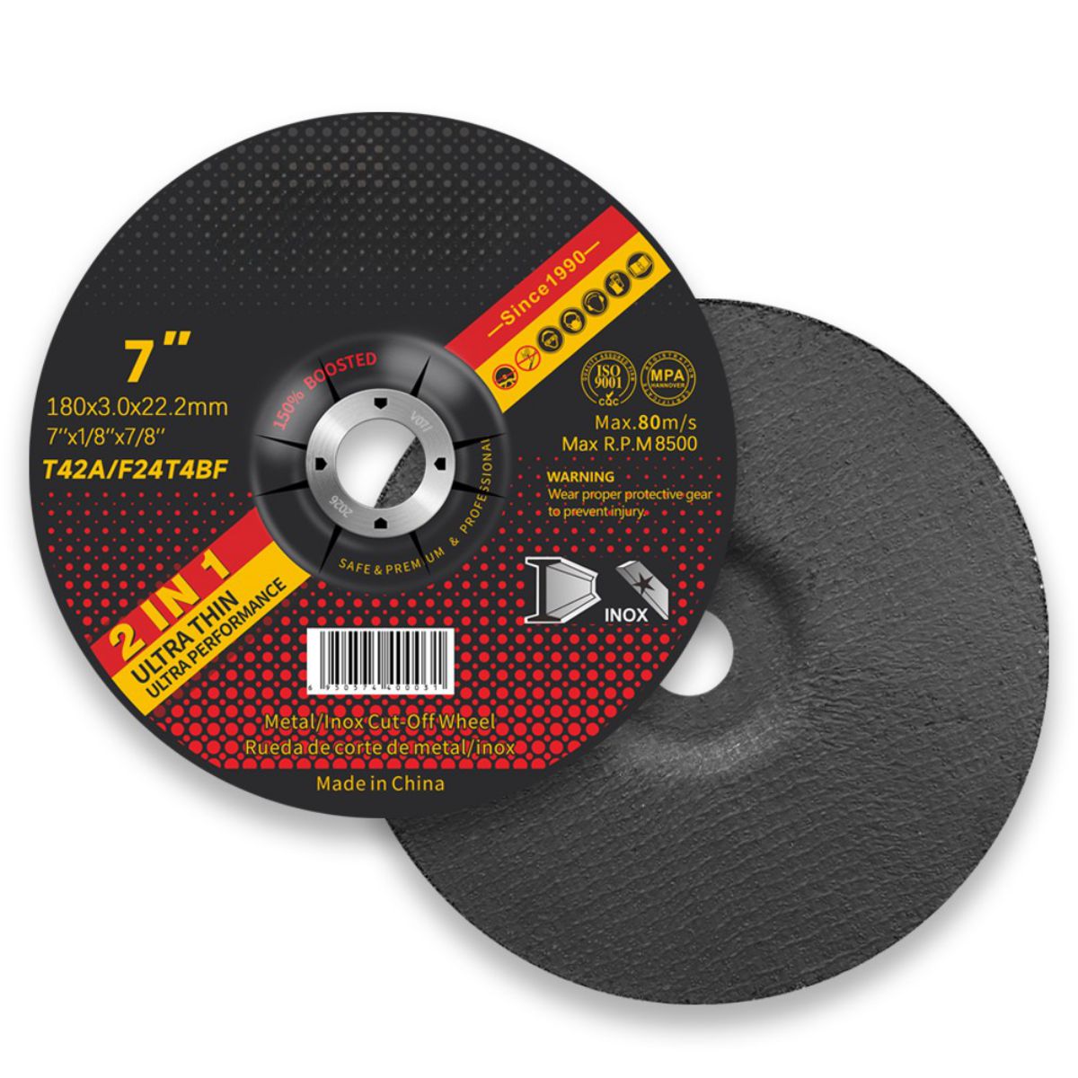 Nhà sản xuất đĩa cắt 7 inch