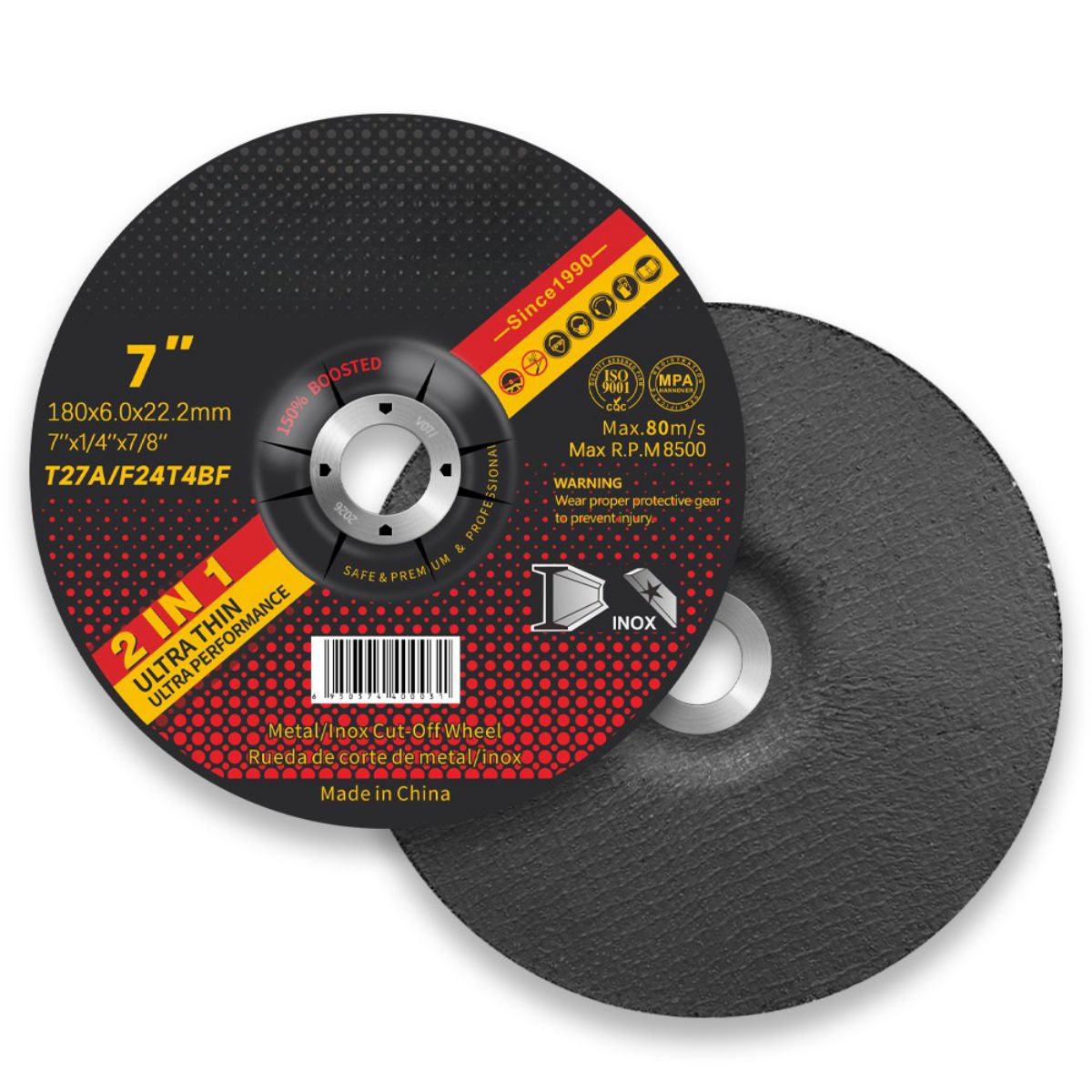 Đá mài lưới đơn 7 inch