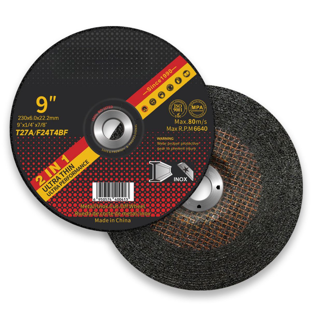 Đá mài lưới đôi 9 inch